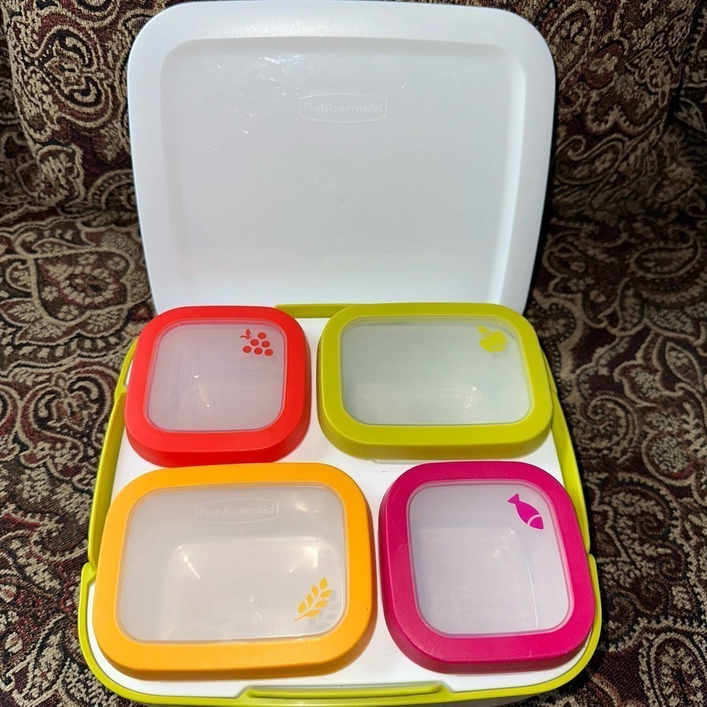 EUC Rubbermaid Balance Meal Planning Storage Containers Set